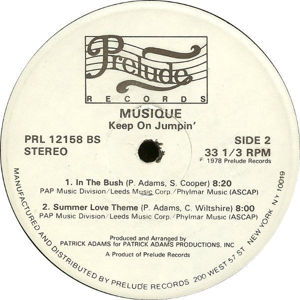Musique – Keep On Jumpin' | Pre-Owned Vinyl