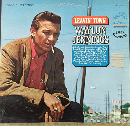Waylon Jennings – Leavin' Town | Pre-Owned Vinyl