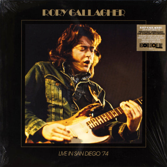 Rory Gallagher – Live In San Diego '74 | Vinyl LP