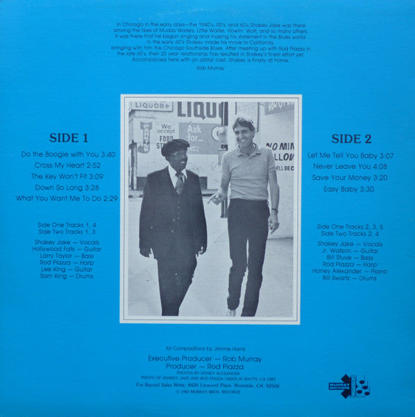 Shakey Jake - The Key Won't Fit | Pre-Owned Vinyl