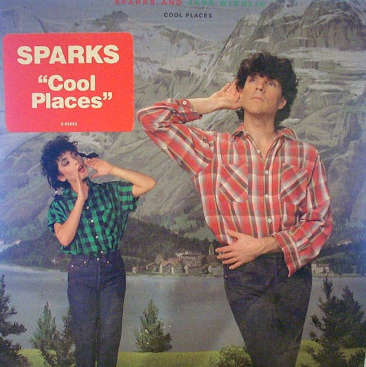 Sparks And Jane Wiedlin – Cool Places | Vintage 12" Single