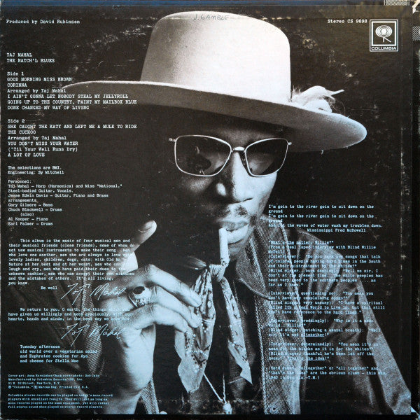 Taj Mahal – The Natch'l Blues