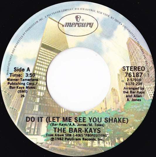 The Bar-Kays* – Do It (Let Me See You Shake) - 7" Single | Vintage Vinyl