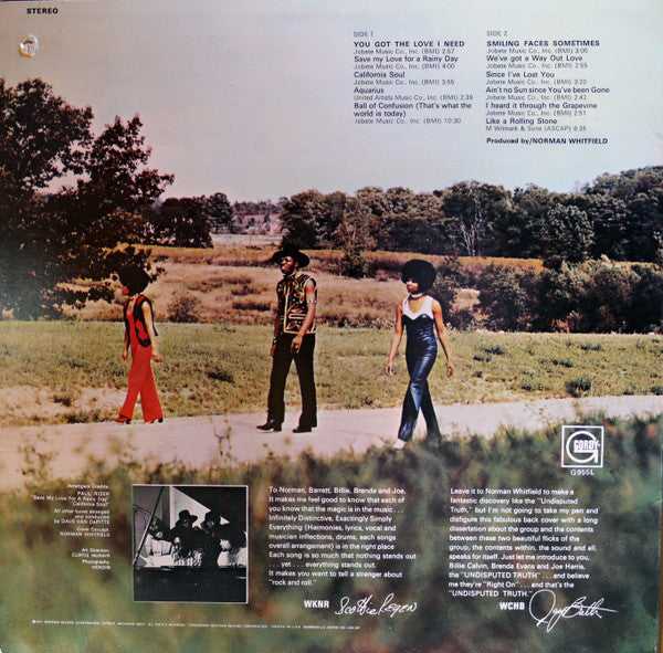 The Undisputed Truth – The Undisputed Truth | Vintage LP