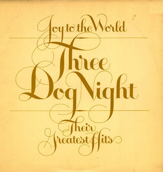 Three Dog Night - Joy To The World - Their Greatest Hits | Vintage LP