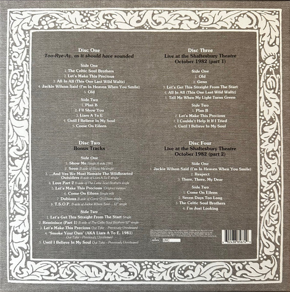 Kevin Rowland & Dexys Midnight Runners – Too-Rye-Ay (As It Should Have Sounded) Box Set | Vinyl