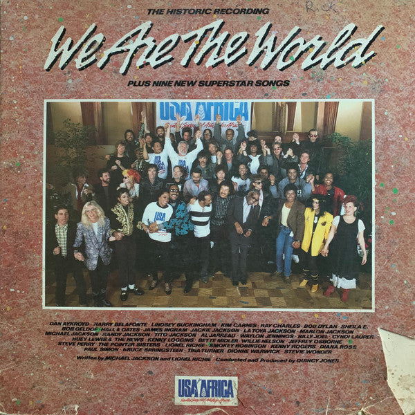 USA For Africa - We Are The World | Vintage LP