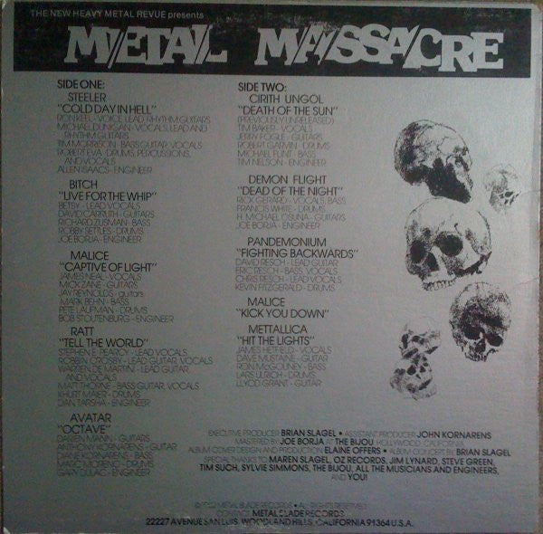 Various – Metal Massacre | Vinyl LP