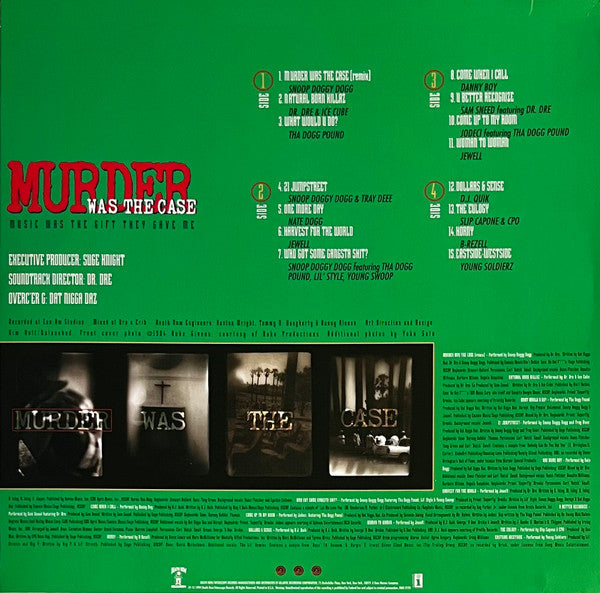 Various – Murder Was The Case (Music Was The Gift They Gave Me) | Vintage LP