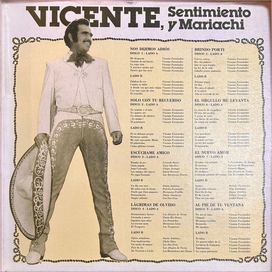 Vicente* – Sentimiento Y Mariachi | Vintage LP