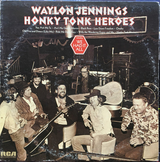Waylon Jennings – Honky Tonk Heroes | Pre-Owned Vinyl