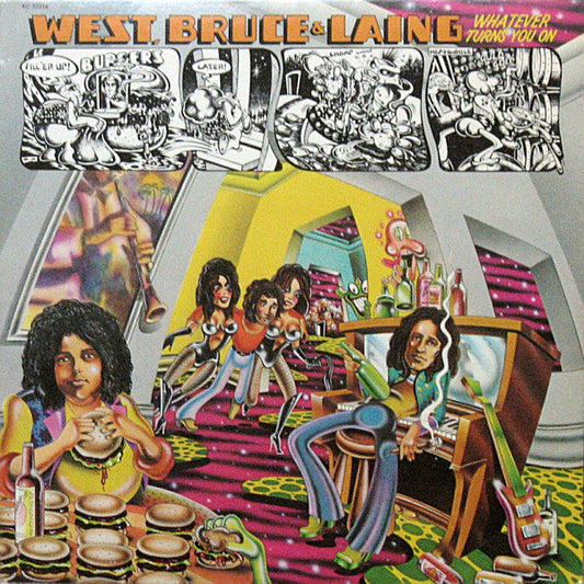 West, Bruce & Laing – Whatever Turns You On | Vintage LP